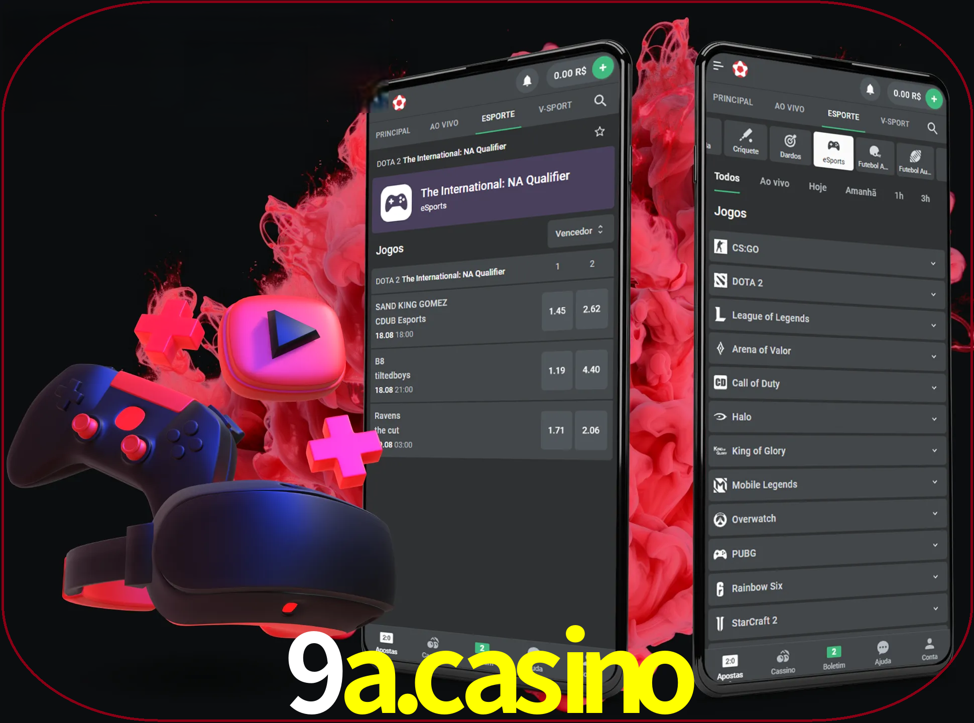 Para ter a aplicação móvel 9A.CASINO no seu smartphone, basta descarregar o ficheiro apk e seguir as instruções.