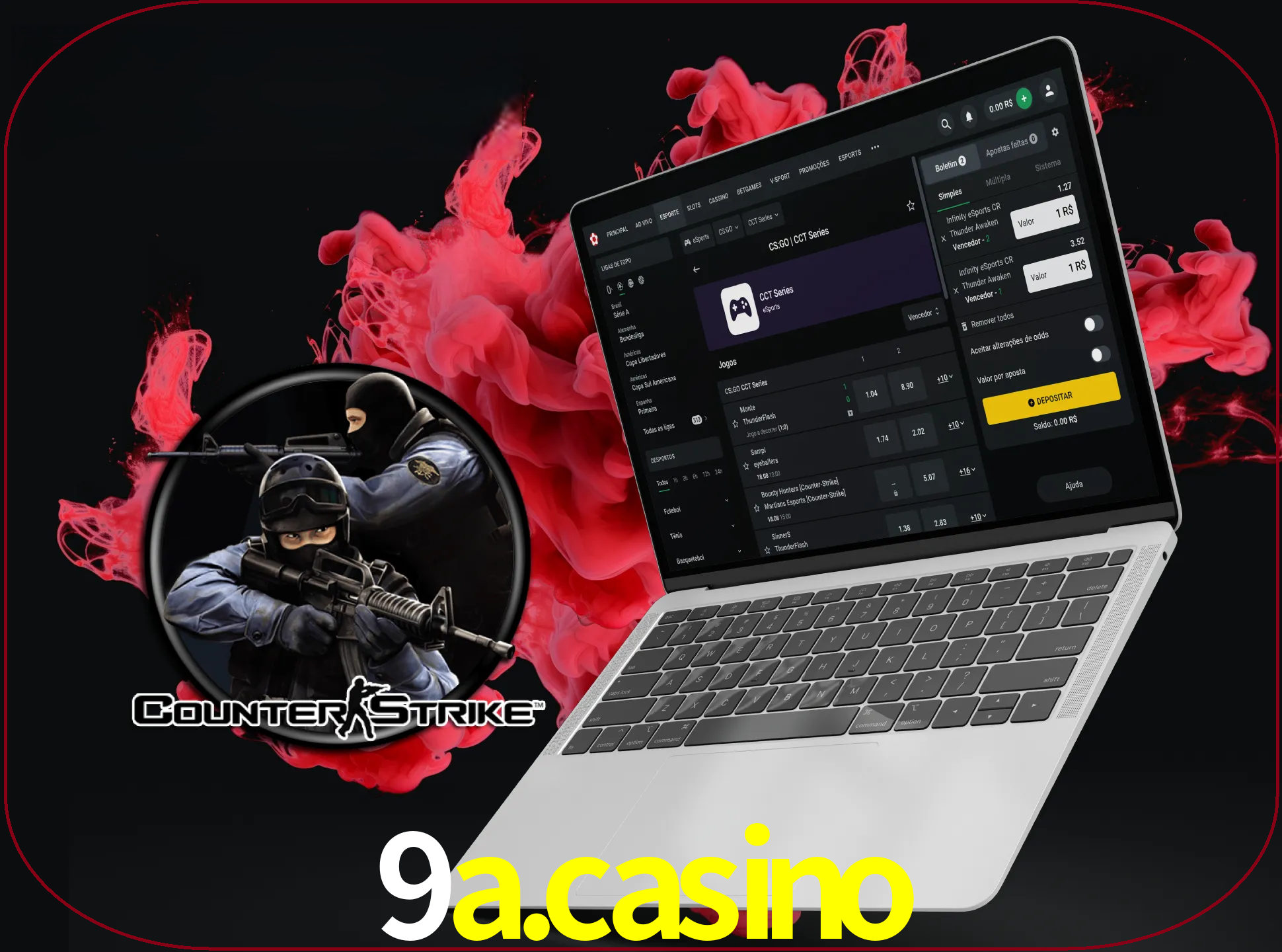 Um grande número de jogos irá agradar aos fãs deste jogo de tiro no sítio Web e na aplicação da empresa 9A.CASINO.